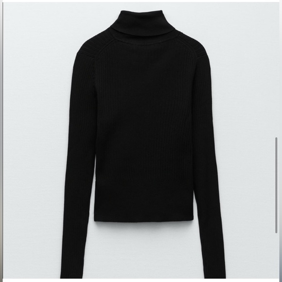 Zara Ribbed Knit Sweater - Picture 4 of 6
